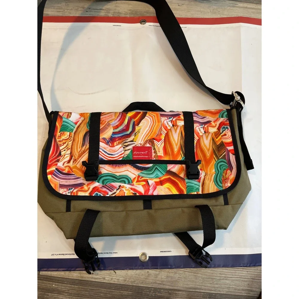 Free People Movement x Manhattan Portage Messenger Bag